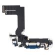 Ladebuchse Flexkabel für iPhone 13 Mini (Premium) (Blau)