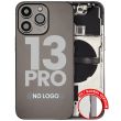 Rückgehäuse mit Kleinteilen für iPhone 13 Pro (Aftermarket Plus) (Graphit)
