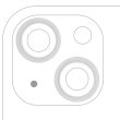 Rückkamera Ring nur für iPhone 13/ 13 Mini (Polarstern) (2-teiliges Set)