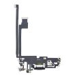 Ladebuchse Flexkabel für iPhone 12 Pro Max (Premium) (Graphit)