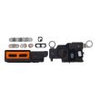 Lautsprecher-/ Mikrofon-Gitter für iPhone 13 Pro (Grau) (10er Pack)