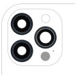 Rückkamera-Linse mit Halterung & Rahmen für iPhone 12 Pro Max (Pazifikblau)