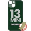 Rückglas mit 3M Klebeband für iPhone 13 Mini (Grün)