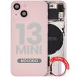 Rückgehäuse mit Kleinteilen für iPhone 13 Mini (Aftermarket Plus) (Pink)