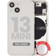 Rückgehäuse mit Kleinteilen für iPhone 13 Mini (Aftermarket Plus) (Polarstern)