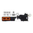 Lautsprecher-/ Mikrofon-Gitter für iPhone 13 (Weiß) (10er Pack)