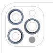 Rückkamera Ring nur für iPhone 12 Pro Max (Pazifikblau) (3-teiliges Set)