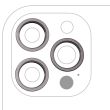 Rückkamera Ring nur für iPhone 12 Pro Max (Graphit) (3-teiliges Set)