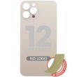 Rückglas mit 3M Klebeband für iPhone 12 Pro Max (Gold)