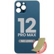 Rückglas mit 3M Klebeband für iPhone 12 Pro Max (Pazifikblau)