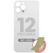 Rückglas mit 3M Klebeband für iPhone 12 Pro Max (Silber)