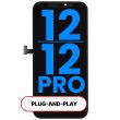 LCD Display Einheit für iPhone 12/ 12 Pro (Aftermarket AQ7 3.0)