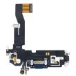 Ladebuchse Flexkabel für iPhone 12/ 12 Pro (Aftermarket Plus) (Pazifikblau)