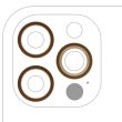 Rückkamera Ring nur für iPhone 12 Pro (Gold) (3-teiliges Set) (10er Pack)