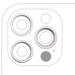 Rückkamera Ring nur für iPhone 12 Pro (Silber) (3-teiliges Set)