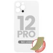 Rückglas mit 3M Klebeband für iPhone 12 Pro (Silber)
