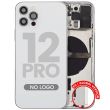 Rückgehäuse mit Kleinteilen für iPhone 12 Pro (Aftermarket Plus) (Silber)