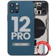 Rückgehäuse mit Kleinteilen für iPhone 12 Pro (Aftermarket Plus) (Pazifikblau)