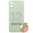 Rückglas mit 3M Klebeband für iPhone 12 (ohne Logo/ großes Kameraloch) (Grün)