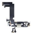 Ladebuchse Flexkabel für iPhone 12 Mini (Aftermarket Plus) (Weiß)