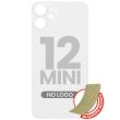 Rückglas mit 3M Klebeband für iPhone 12 Mini (ohne Logo/ großes Kameraloch)
