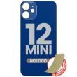 Rückglas mit 3M Klebeband für iPhone 12 Mini (Blau)