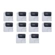 Blitz Licht/ Power Flex Halterung mit Mikrofon Gitter für iPhone 12 Mini (Weiß)