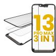 3 in 1 (Glas mit OCA vormontiert + Rahmen) für iPhone 13 Pro Max (OCA Master)