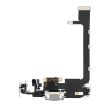 Ladebuchse Flexkabel mit Platine für iPhone 11 Pro Max (Premium) (Silber)