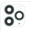 Rückkamera-Linse mit Halterung & Rahmen für iPhone 11 Pro/ Pro Max (Grün)
