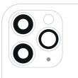Rückkamera-Linse (nur Glas) mit Kleber für iPhone 11 Pro/ Pro Max (10er Pack)