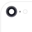 Rückkamera-Linse mit Halterung & Rahmen für iPhone 8/ SE (2020) (2022)