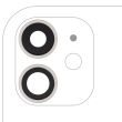 Rückkamera-Linse mit Halterung & Rahmen für iPhone 11 (2-teiliges Set)