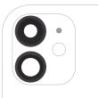 Rückkamera-Linse mit Halterung & Rahmen für iPhone 11 (Schwarz)