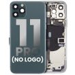 Rückgehäuse mit klein Bauteile vormontiert für iPhone 11 Pro (ohne Logo)