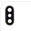 Rückkamera-Linse mit Halterung & Rahmen für iPhone XS/ XS Max (Gold) (10er Pack)
