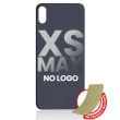 Rückglas mit 3M Klebeband für iPhone XS Max (Space Grey)