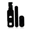 Lautsprecher-/ Mikrofon-Gitter für iPhone XS Max (Schwarz) (10er Pack)