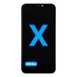 LCD Display Einheit für iPhone X (Aftermarket : AQ7/ Incell)