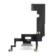 Ladebuchse Flexkabel für iPhone XR (Aftermarket) (Weiß)