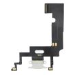 Ladebuchse Flexkabel für iPhone XR (Premium) (Weiß)