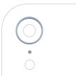 Rückkamera Ring nur für iPhone XR (Blau)