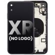 Rückgehäuse mit klein Bauteile vormontiert für iPhone XR (ohne Logo)