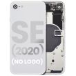 Rückgehäuse mit klein Bauteile vormontiert für iPhone SE (ohne Logo)