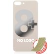 Rückglas mit 3M Klebeband für iPhone 8 Plus (ohne Logo/ großes Kameraloch)