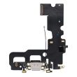 Ladebuchse Flexkabel für iPhone 7 (Aftermarket) (Silber)