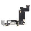 Ladebuchse Flexkabel für iPhone 6S Plus (Aftermarket) (Silber)