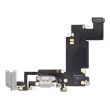 Ladebuchse Flexkabel für iPhone 6S Plus (Premium) (Silber)