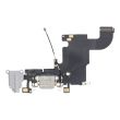 Ladebuchse Flexkabel für iPhone 6S (Aftermarket) (Silber)