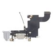 Ladebuchse Flexkabel für iPhone 6S (Premium) (Silber)